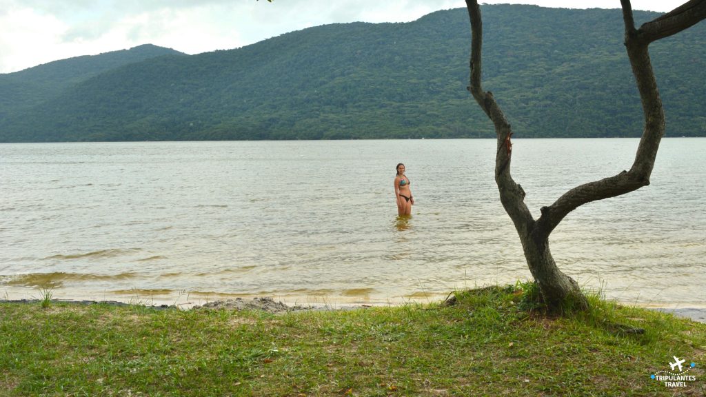 Vista da Lagoa do Peri.