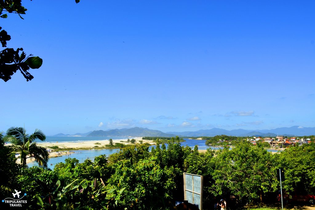 Morro do Urubu na Guarda do Embaú - Vista sensacional no início da Trilha