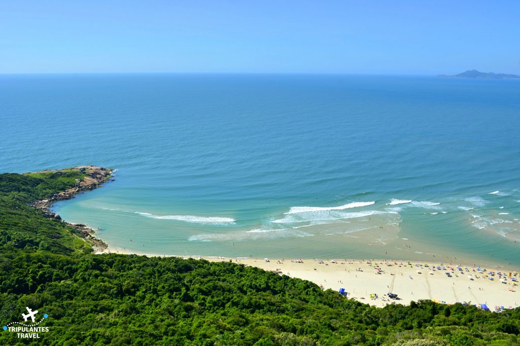 Morro do Urubu na Guarda do Embaú - Vista para a Prainha