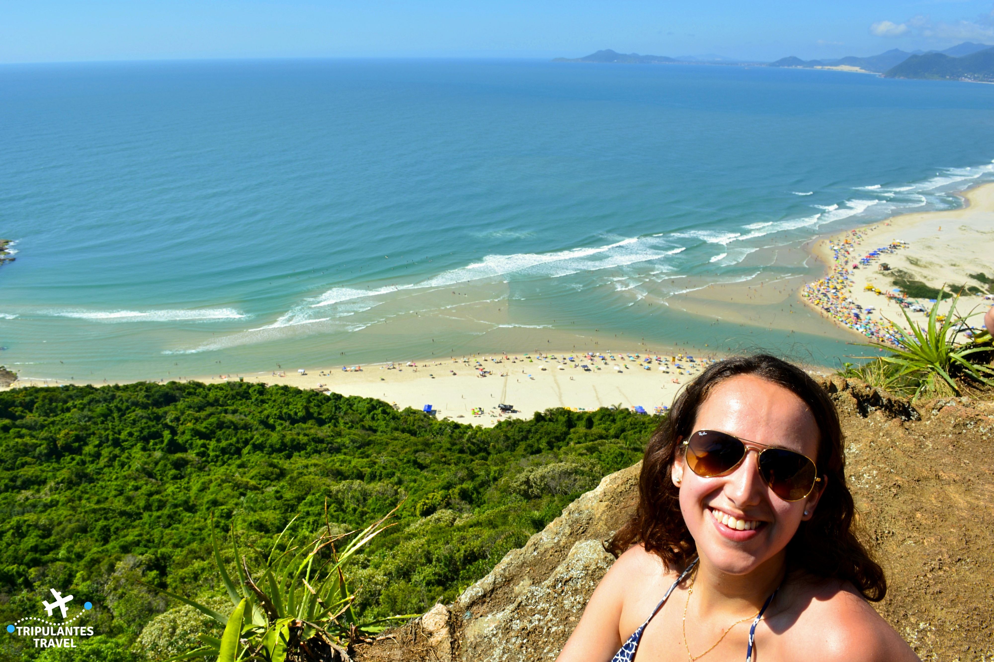 Vista superior do que você irá encontrar no topo da Pedra do Urubu