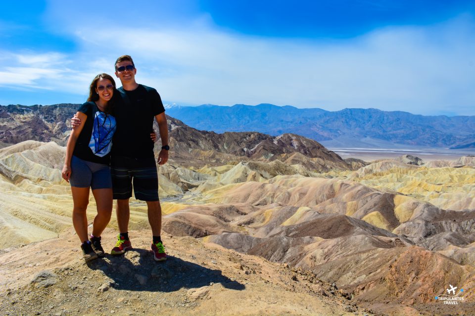 Zabriskie Point no Death Valley