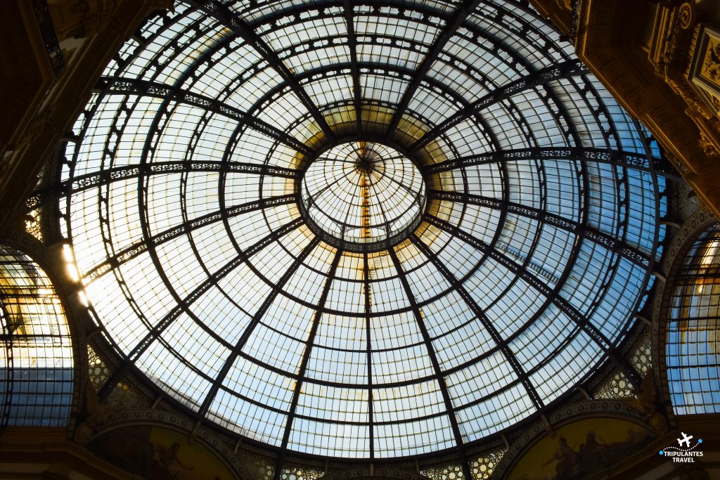 Cúpula de vidro Galleria Vittorio Emanuele II