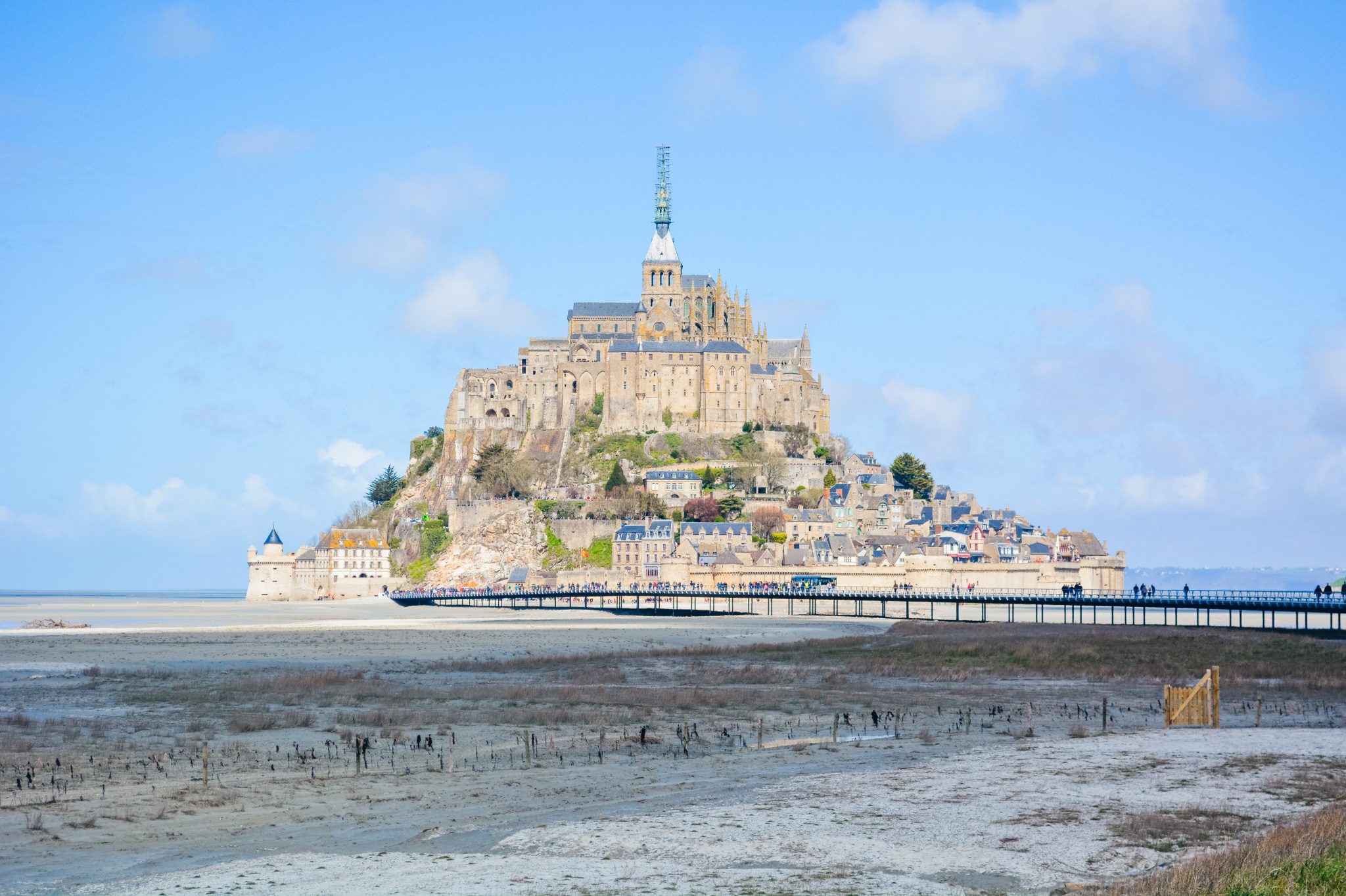 Mont Saint-Michel um lugar surpreendente