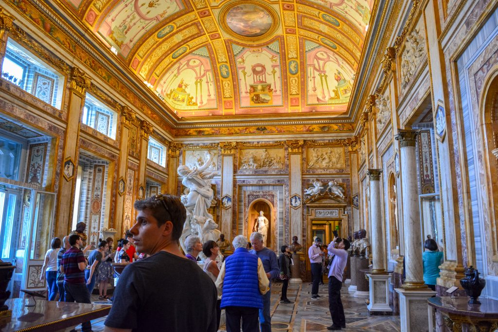 Sala das Galeria Borghese