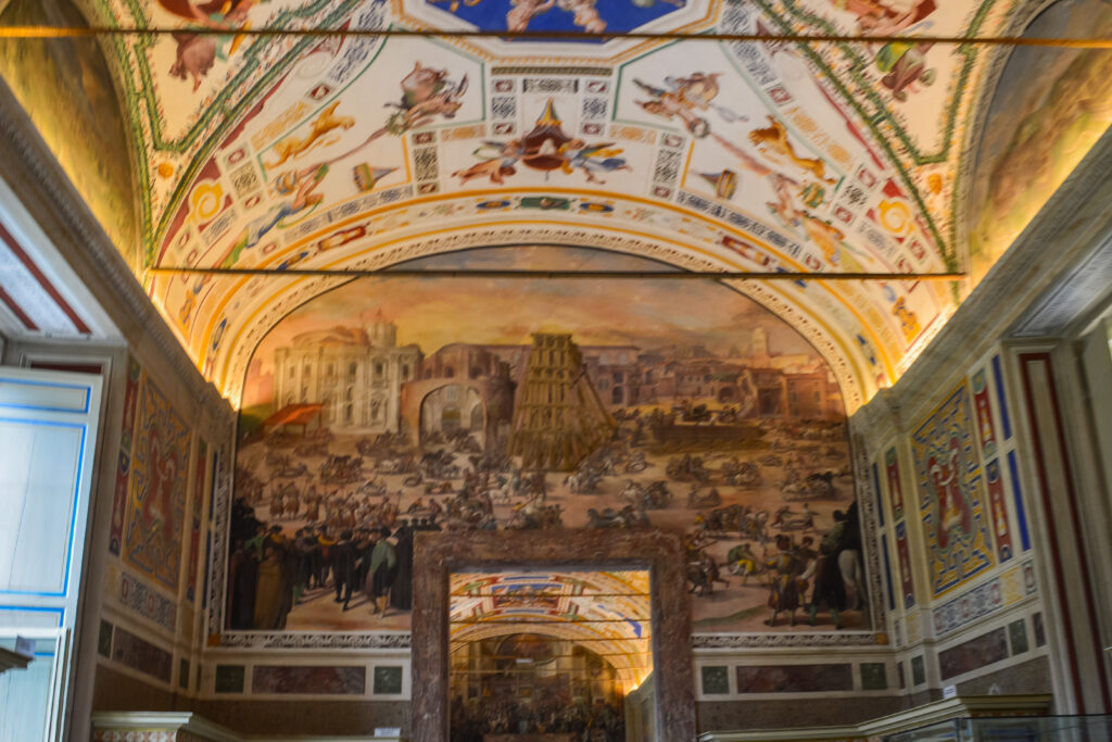 Interior dos Museus do Vaticano